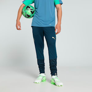 Neymar JR "BNA" Men's Football Training Pants, Blue Horizon-Grassy Green, extralarge-IND